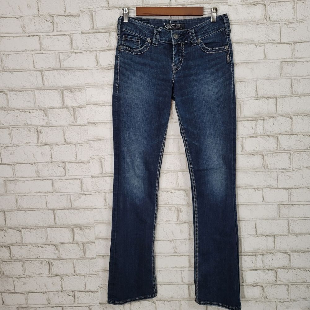Silver Jeans Suki mid slim boot jeans